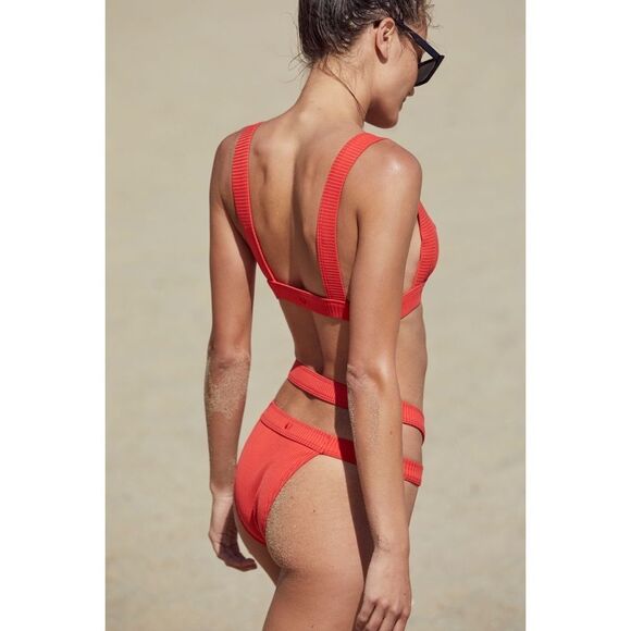 Free People x MINIMALE ANIMALE Desperado Rib Brief Bottoms Medium - Picture 4 of 8